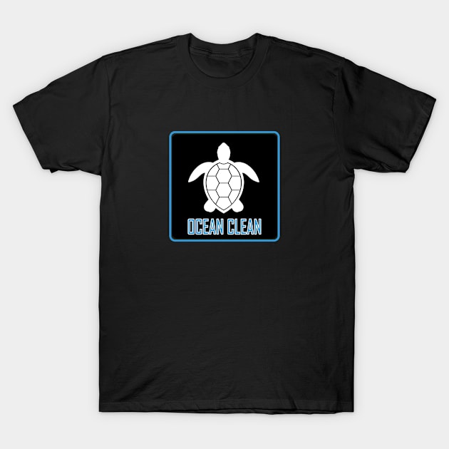 Ocean clean T-Shirt by lazerwhirl